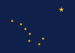 アラスカ州の州旗