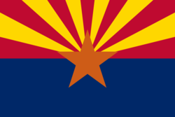 アリゾナ州の州旗