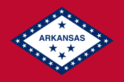 アーカンソー州の州旗