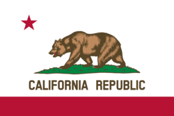 カリフォルニア州の州旗