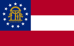 ジョージア州の州旗