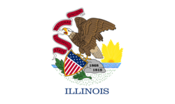 イリノイ州の州旗