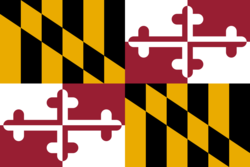 メリーランド州の州旗
