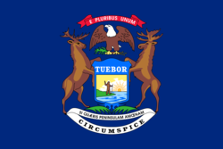 ミシガン州の州旗