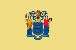 ニュージャージー州の州旗