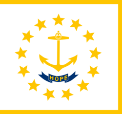 ロードアイランド州の州旗