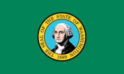 ワシントン州の州旗